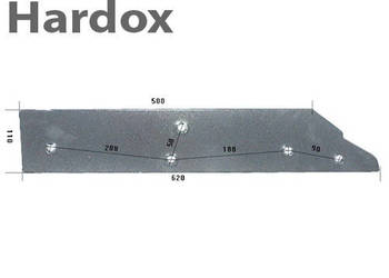 Płoza długa HARDOX 279131/L części do pługa KUHN