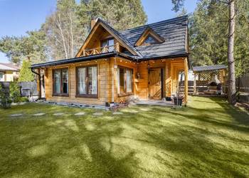 Dom z bala| Radawa| 70 m² | taras przeszklony| działka 4,17ar|garaż