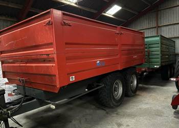 Przyczepa tandem 10 ton kimadan resor piękna