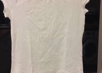 T- shirt Koszulka Damska H&M rozm XSS/XS Biała jak Nowa