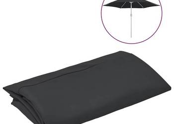 vidaXL Pokrycie do parasola ogrodowego, czarne(SKU:313798)