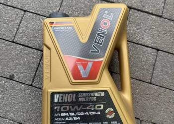 Olej silnikowy VENOL 10W-40 Semisynthetic Multi PDG 5L (4L + 1L Gratis)