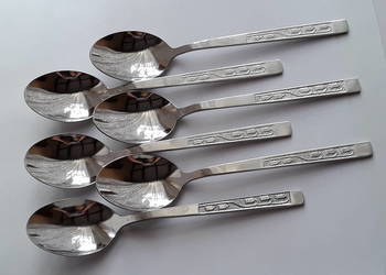 Łyżki obiadowe (nr.3), KONWALIE, Gerlach, sztućce PRL