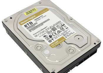 Nowy 3,5" dysk wewnętrzny WD Gold WD8004FRYZ - 8TB