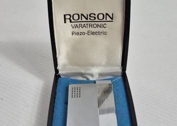 Kultowa Zapalniczka RONSON VARATRONIC Piezo | Vintage | Box | RFN