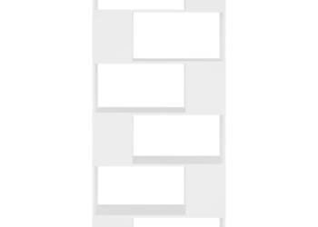 vidaXL Regał na książki/przegroda, biały(SKU:809152)