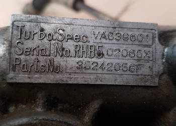 CHRYSLER VOYAGER 2.5TDI TURBOSPREZARKA VA 639601 35242056F