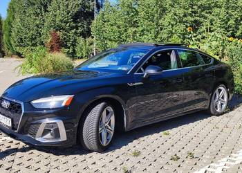 Audi A5 F5 2.0 Sportback 265KM Quattro, MATRIX, Bang&Olufsen, kamery360