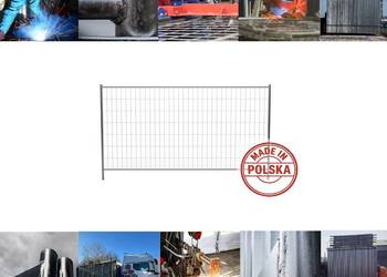 Ogrodzenia budowlane, tymczasowe, panel ażurowy 3,50m x 2,00 m - Ostrołęka