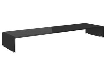 Podstawka pod monitor / telewizor szklana 110x30x13 cm WM-244140