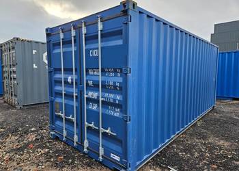 Kontener morski 20'HC OneWay RAL1015 Tuchom