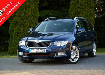 Škoda Superb Navi el.fotel Parktronic Oryginał z Niemiec ALu18 II (2008-20…