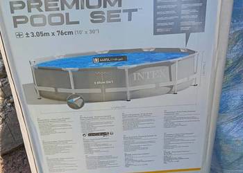 Basen stelażowy INTEX Prism Frame Premium 305 × 76 cm