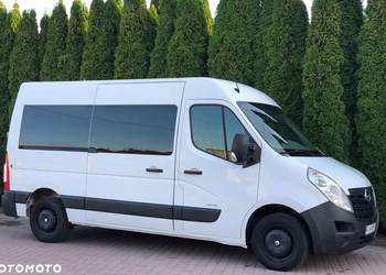 Opel Movano 2.3 125KM 12rok 9miejsc A/C ogrzewanie Hak opłaty do 10.2026