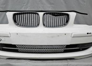 BMW 1 E81 E87 FL ZDERZAK PRZEDNI HALOGENY 7185555 ALPINWEISS