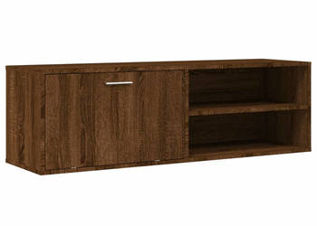 Szafka pod TV brązowy dąb 120x34x37 cm WM-833550