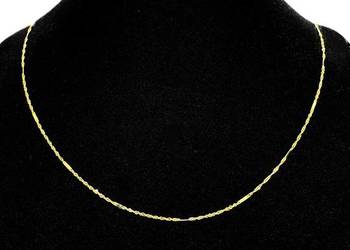 Złoty łańcuszek próby 585 1,41g