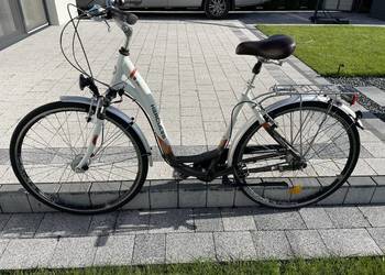 Rower 28  Damski Hercules UNO 7 Aluminiowy Biały