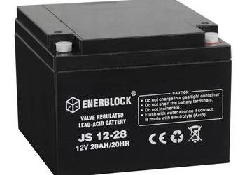 Akumulator 12V 28 Ah ENERBLOCK AGM JS12-28