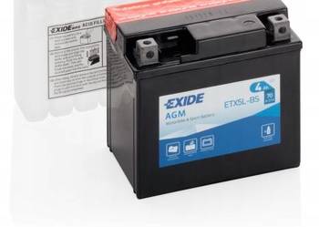 Akumulator motocyklowy 4Ah YTX5L-BS exide