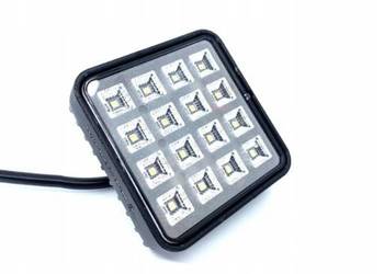 Lampa robocza halogen 16 LED z włącznikiem TRAKTOR