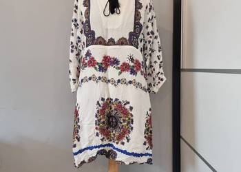 Sukienka z rękawami 3/4 Desigual rozm.XXL