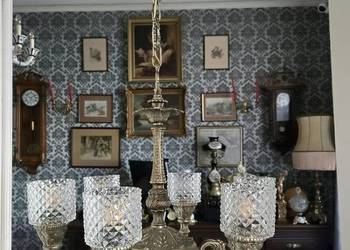 Żyrandol Sześcioramienny z kloszami Kalisz