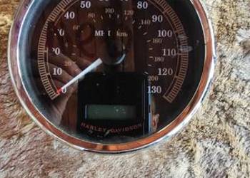 Harley Davidson licznik 67559-08A Dual EU MPH USA Europa zapisana 1 mill