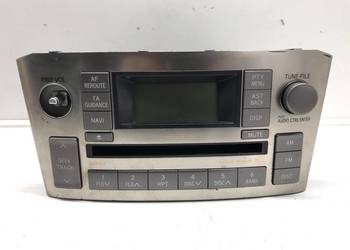 RADIO TOYOTA AVENSIS T25 86120-05120 03-08 ODTWARZACZ MULTIMEDIA, STER