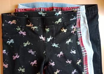 Spodnie H&M zestaw rozmiar 122