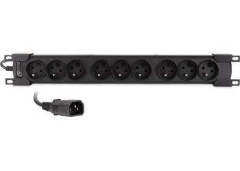 Listwa zasilająca rack Getfort 9R30/IEC z 9 gniazdami 230V