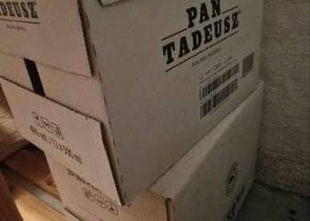 Karton wódki Pan Tadeusz