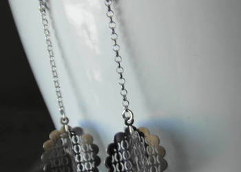 Nietuzinkowe kolczyki srebro 925