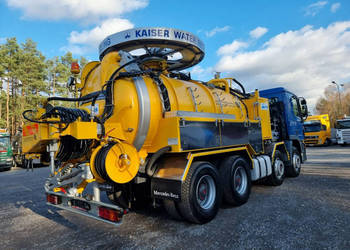 Mercedes ACTROS 8x4 WUKO recykling do zbierania odpadów płynnych WUKO asen…