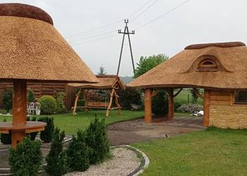 altana trzcina bal strzecha dach