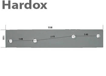 Płoza długa HARDOX 123162/P części do pługa KRONE