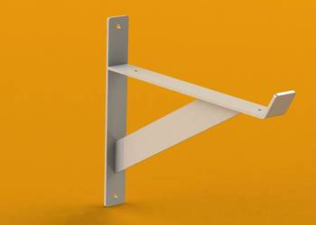 Para dużych stalowych wsporników - system mocowań, kątownik do garażu