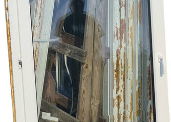 OKNA KacprzaK OKNO PCV 113X138 Używane Plastikowe