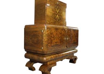 Unikatowy barek / pomocnik art - deco po renowacji / antyki