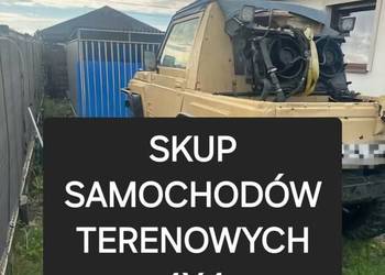 SKUP SAMOCHODÓW TERENOWYCH 4X4 TERENOWY TERNOWE AUT AUTA AUTO