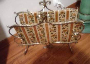 Stary stojak na gazety Francja mosiądz