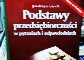 Podstawy przedsiębiorczości w pytaniach i odpowiedziach