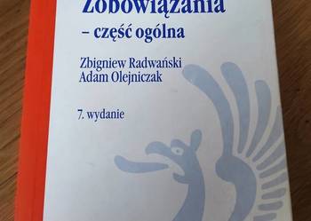 Zobowiązania część ogólna Zbigniew Radwański Olejniczak Beck