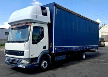 DAF LF45 22020ep, firanka, euro3, ładowność 6520KG, rama, pomoc drogowa