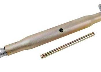 Łącznik górny z gwintem calowym, 1.1/8", 370 mm, kat. 2 TL125370GP