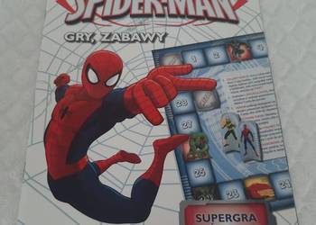 Marvel Ultimate Spider-Man, gry, zabawy, Zielona Sowa, 2015 (Książeczki dla