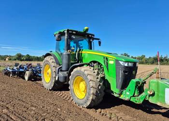 John Deere 8310 R , tuz , GPS,  pneumatyka