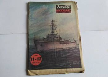 Mały Modelarz nr 11-12/1980, Współczesny trałowiec bazowy