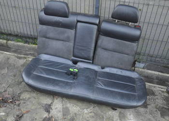 Passat B5 Skóra Kanapa Tył Alcantara Czarna Tanio