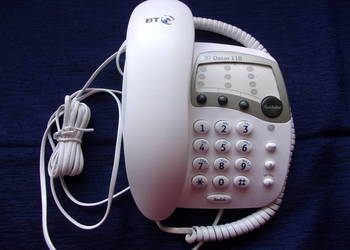 Telefon stacjonarn BT Decor 110  ładny jak NOWY Angielski
